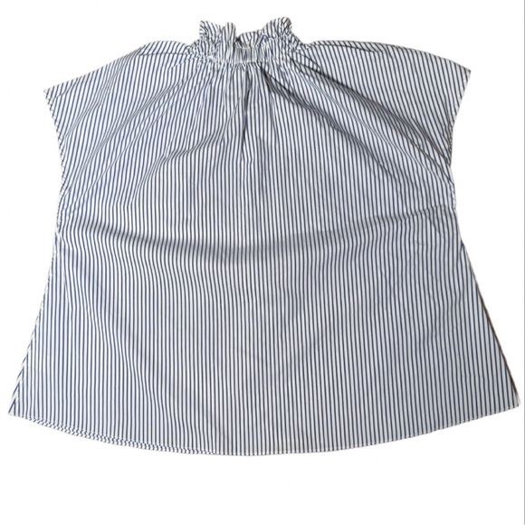 Pomander Place Blue Stripe Rae Blouse Women’s Small NWT – Sold by Tuckernuck - Picture 5 of 12